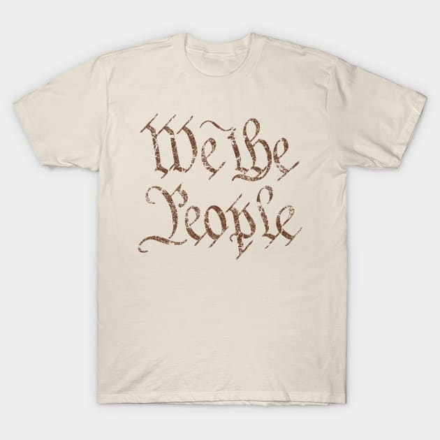 We the People, Constitution T-Shirt by cartogram